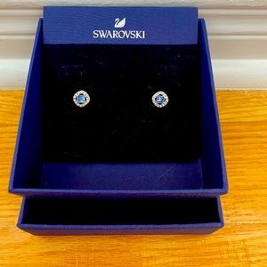 Swarovski stud earrings